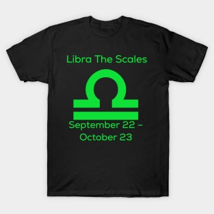 Libra The Scales, Zodiac T-Shirt